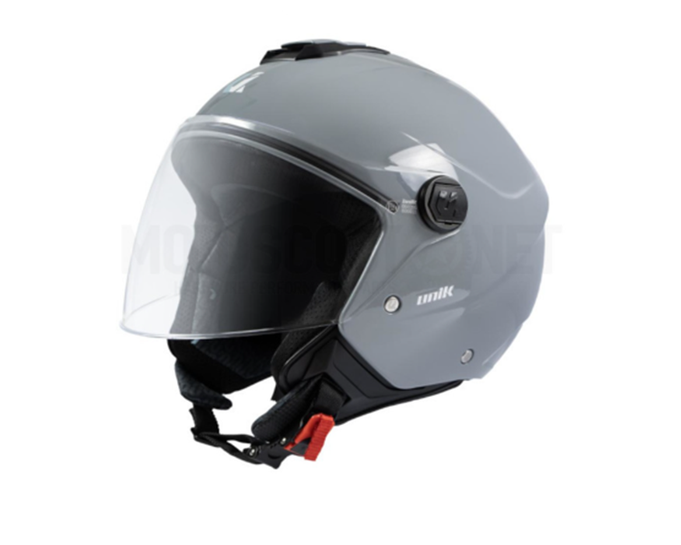 CASCO MOTO UNIK JET VERTEX NARDO GRIS S(55-56)